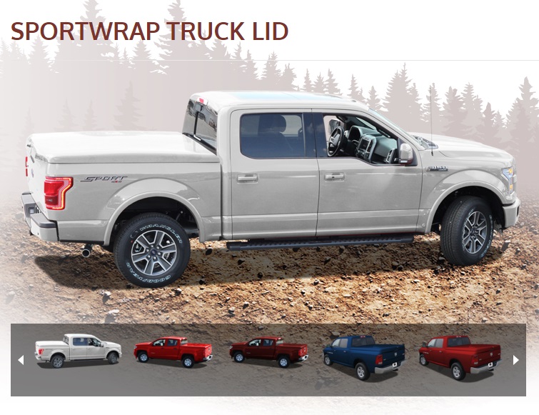 Ranch Sport Wrap Fiberglass Tonneau Truck Cover SALE! 925.00/painted